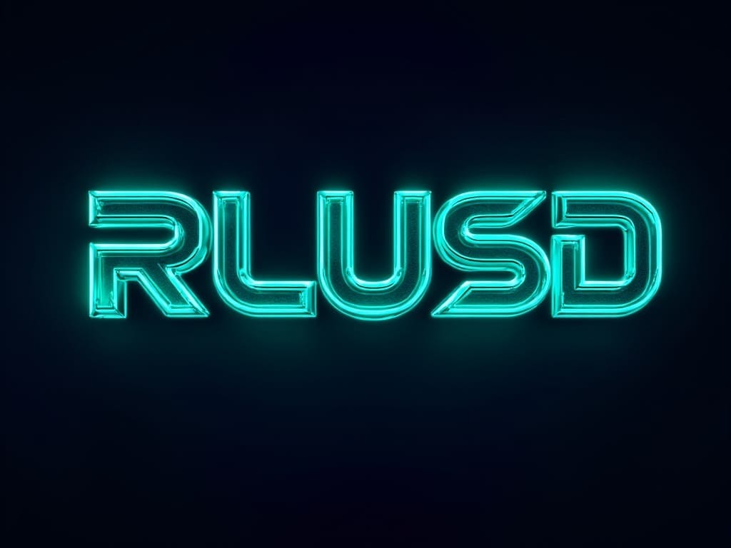 RLUSD on Dark Background
