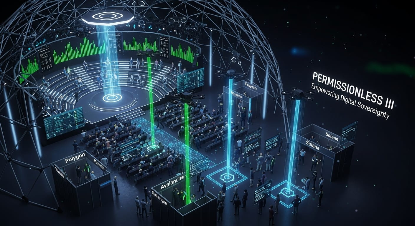 CryptoBit Magazine at Permissionless III: Powering Blockchain Innovation
