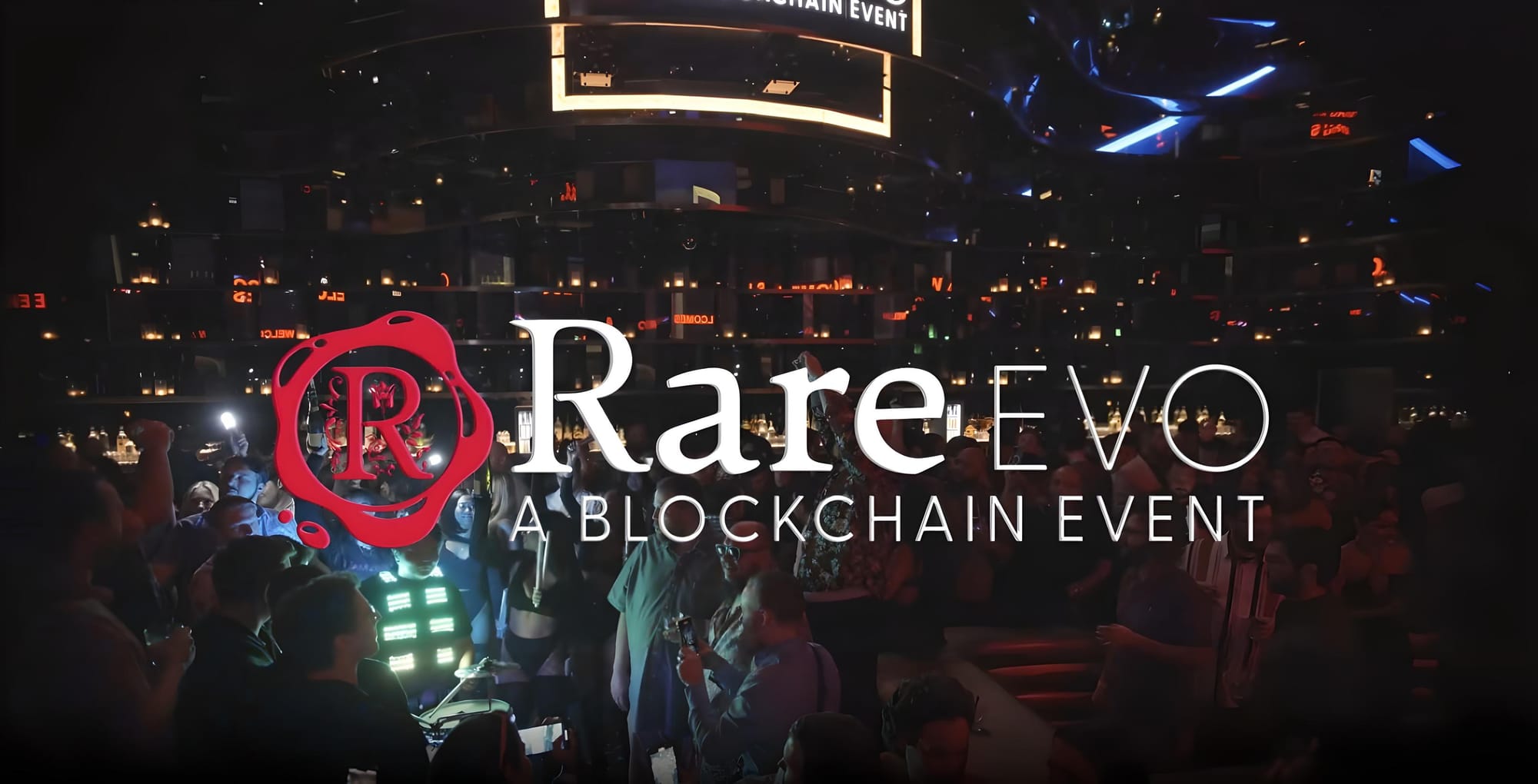 Rare Evo crowd at night