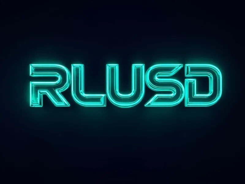 RLUSD on Dark Background