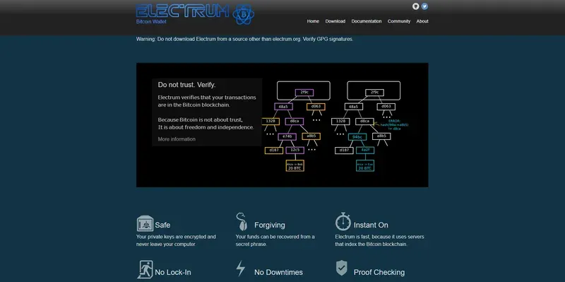 Electrum Wallet Website